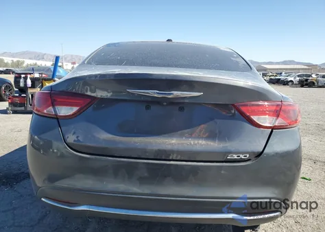 2015 Chrysler 200 Limited z USA, uszkodzony, nr VIN 1C3CCCAB7FN666973